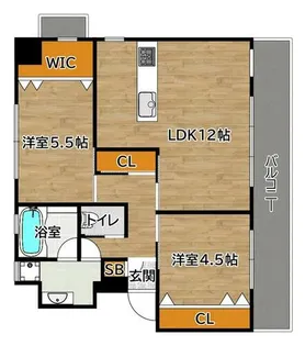 Loop grand(ループグランド)【4階】の間取り