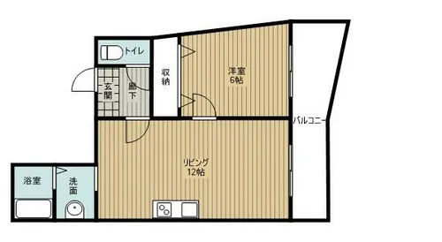 イルソーレ九条7【301号室】の間取り