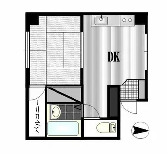 ホワイトハイム【3階】の間取り