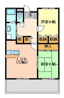 パストラルⅢ【6階】の間取り