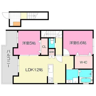 Casa Brillante【202号室】の間取り