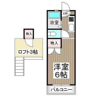 サンシャイン21C【205号室】の間取り