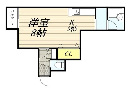 グランドール南郷13丁目【0402号室】の間取り