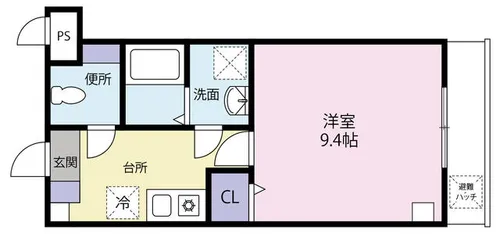 C-BLOCKS【302号室】の間取り