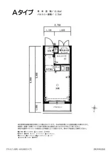 プチメゾン室見【605号室】の間取り