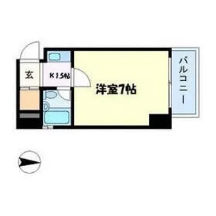 リーグレック元町【3階】の間取り