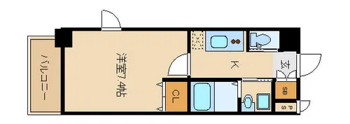 クローバー・グランデ平野【7階】の間取り