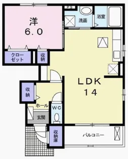 ユートピア【1階】の間取り