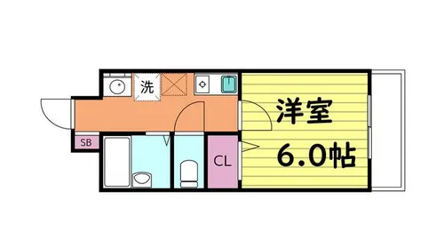 クレールキリヤマ【3階】の間取り