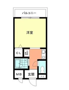 エンゼル・サン【102号室】の間取り