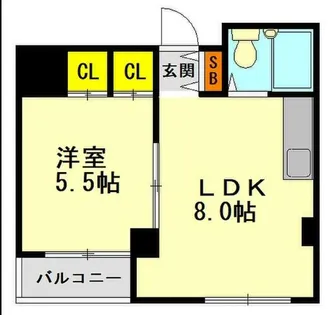 ウィルトアロード【2階】の間取り