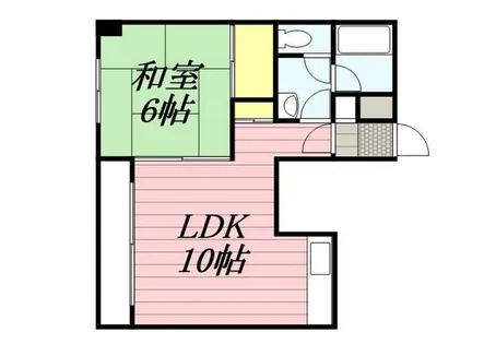 ヴィラ・フレール【0201号室】の間取り