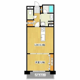 モントーレ香椎浜サーフタワーイーストウイング【3階】の間取り