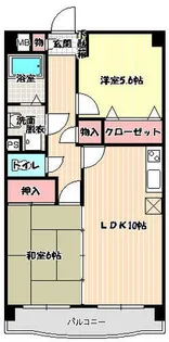 ルミエール・ユウ【403号室】の間取り