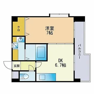 福岡県福岡市城南区南片江1丁目【マンション】の外観