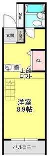 ハイツコメット【2階】の間取り