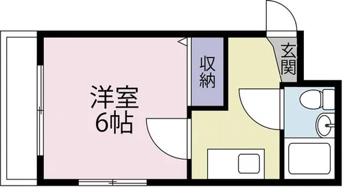 サンアートビル21【302号室】の間取り