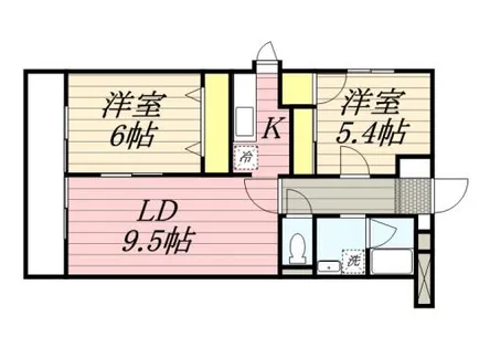 アミザージ波多江【0304号室】の間取り