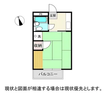 エスパシオ【201号室】の間取り