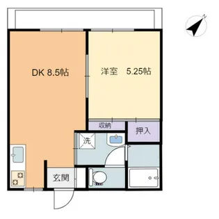 グラナダ【E号室】の間取り