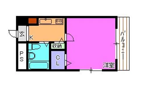 ロイヤル東加古川【3階】の間取り