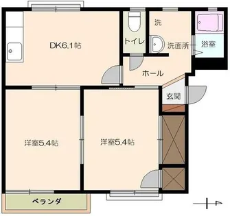 アメニティープラザ【2階】の間取り