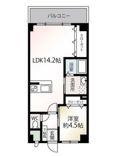 ダイアパレス白金【303号室】の間取り
