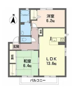 ワイトピア21【201号室】の間取り