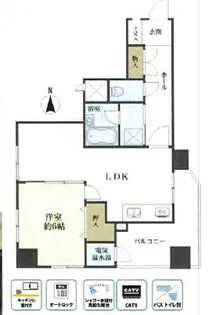 ライオンズマンション栄第3【5階】の間取り
