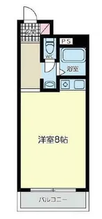 第一古船場マンション【709号室】の間取り