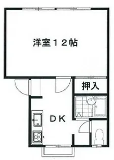 ハートピア前原【B103号室】の間取り