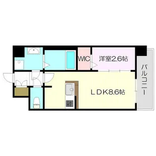 ファステート東大阪アダマス【5階】の間取り