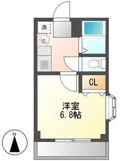 Crescent Senbo【2階】の間取り