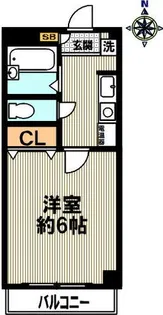 サンロイヤル備後【101号室】の間取り
