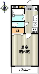 サンロイヤル備後【1階】の間取り