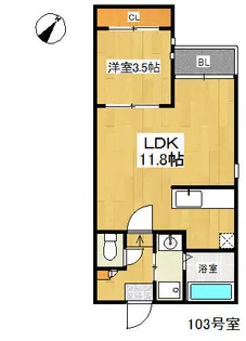 福岡県福岡市南区大楠2丁目【アパート】の外観