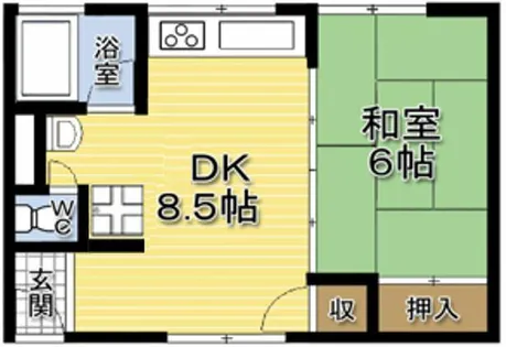 ダイワ高井田ビル【205号室】の間取り