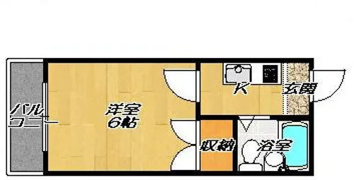 三柏ハイツ【2階】の間取り