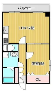 エスポワール北花田【3階】の間取り