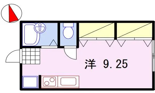 サンライフ21【2階】の間取り