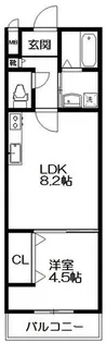 サクシード伏見西町【2階】の間取り
