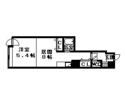 ウイング円山北町【702号室】の間取り