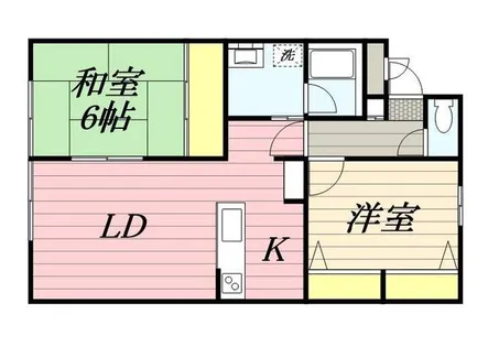 サントアリオ・デ・菊水元町【0201号室】の間取り