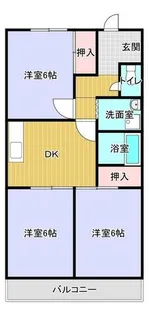 サウスシャトーONE【3階】の間取り
