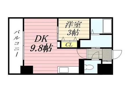 HF東札幌レジデンス【0303号室】の間取り