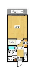ウィンライフ若草山【1階】の間取り