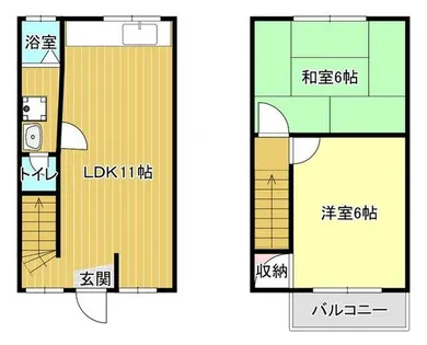 シゲモトステップス【1階】の間取り