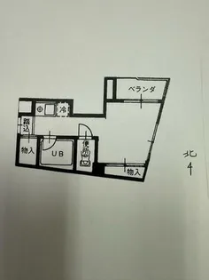 ヴィラカレッジウエストビル【411号室】の間取り