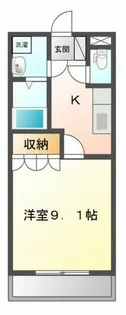 グロリアスガーデン【1階】の間取り