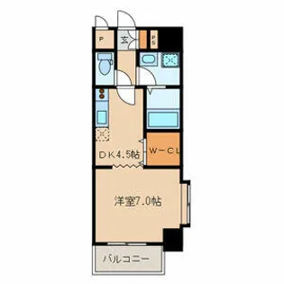 サンルーヴル【4階】の間取り